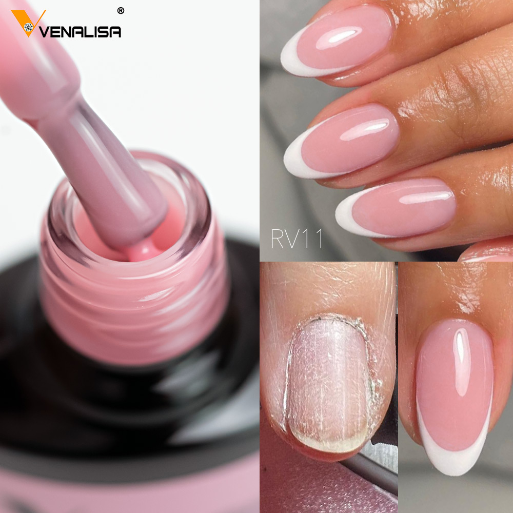 Nail Art One Piece - VENALISA Rubber Base Coat Color Nail