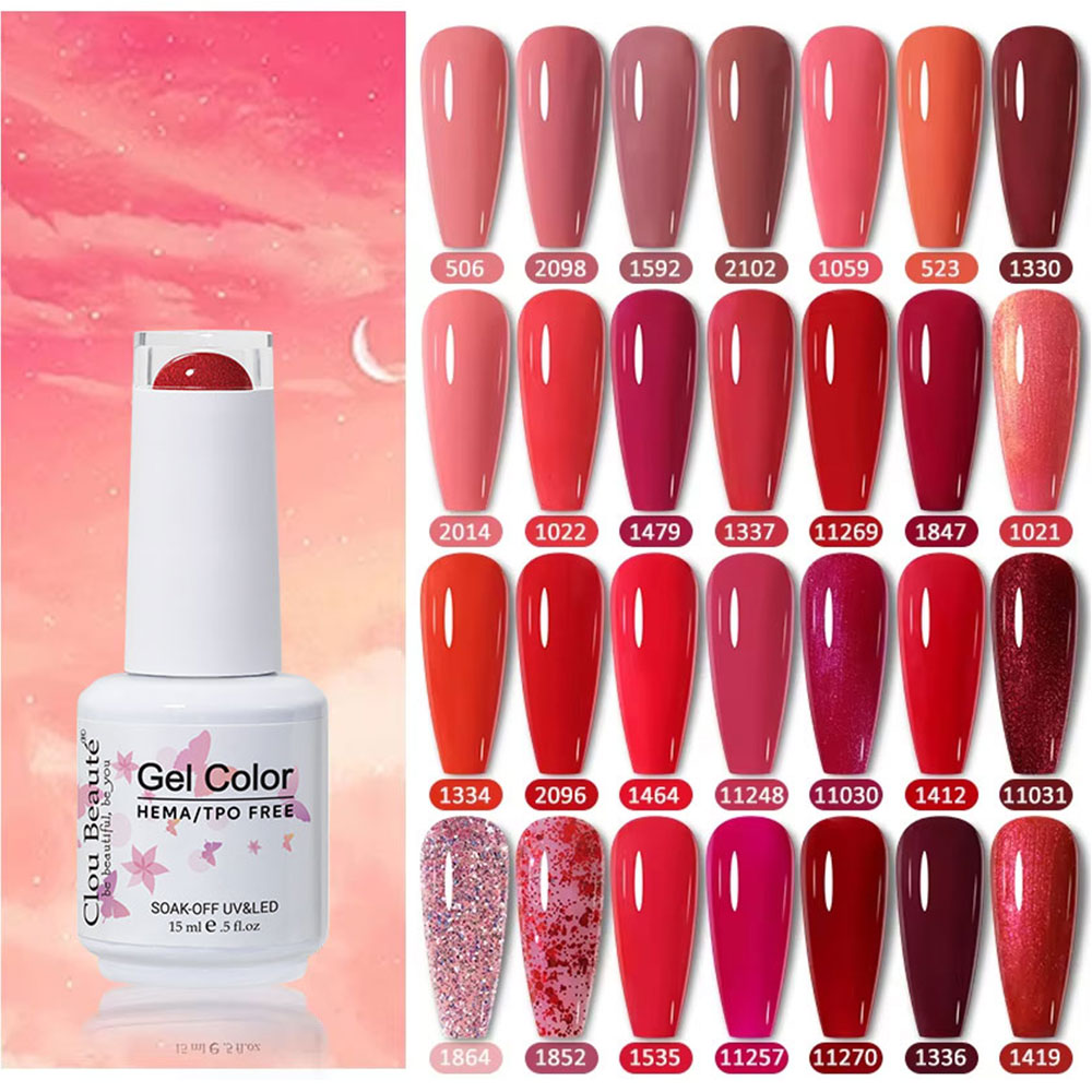 Nail Art One Piece - Clou Beaute 15ml Gel Nail Polish