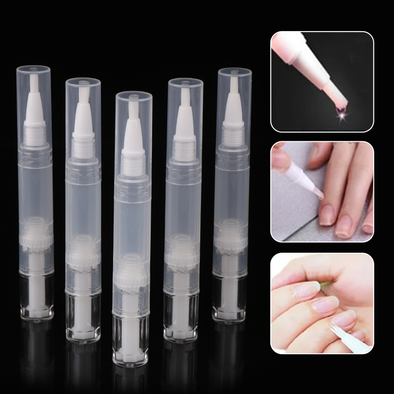 Cuticle Oil Pen - 5/10pcs 5Ml Nail Oil Pen Empty