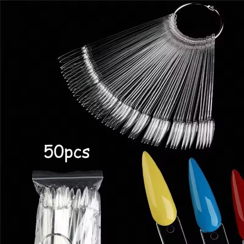 Nail Art Navy - 50 Pieces of Fake Nail Tips