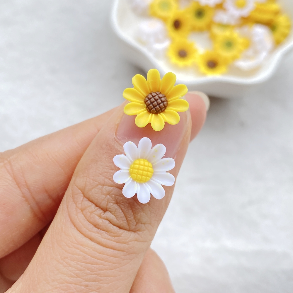 50Pcs 12mm Resin 3D Colorful M - Nail Art Wedding 评论和价格