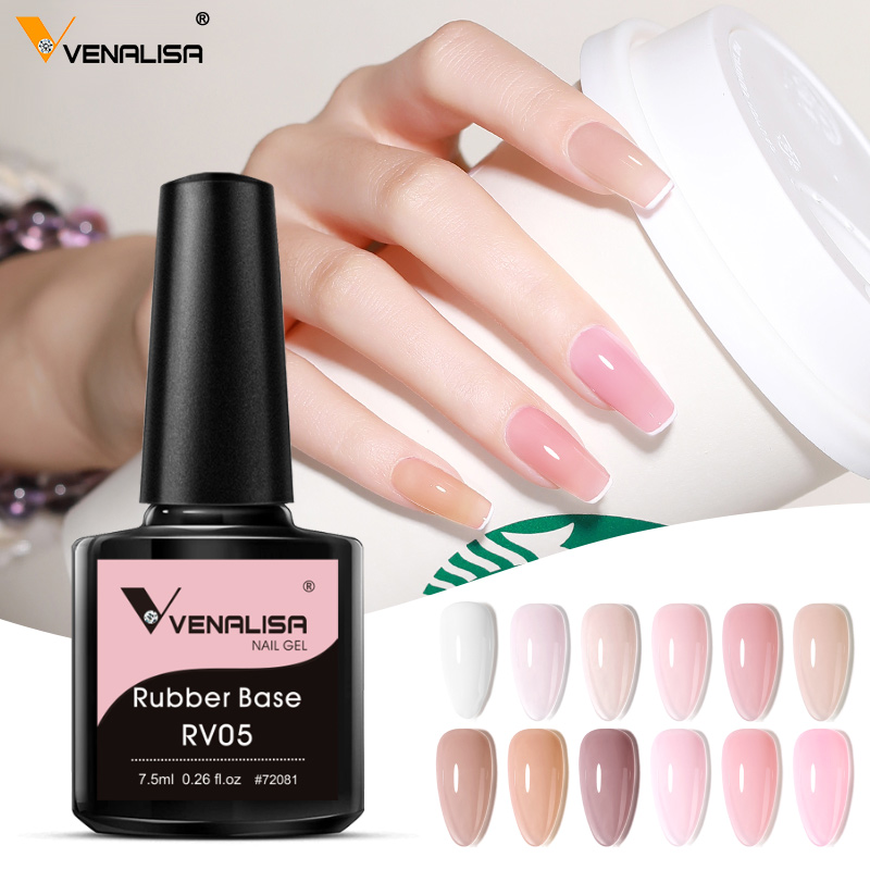 VENALISA Rubber Base Coat Colo - Nail Art One Piece 评论和价格
