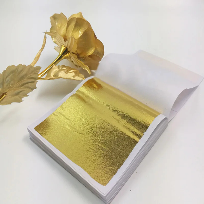 100Pcs Imitation Gold Sliver C - Nail Art Wedding 评论和价格