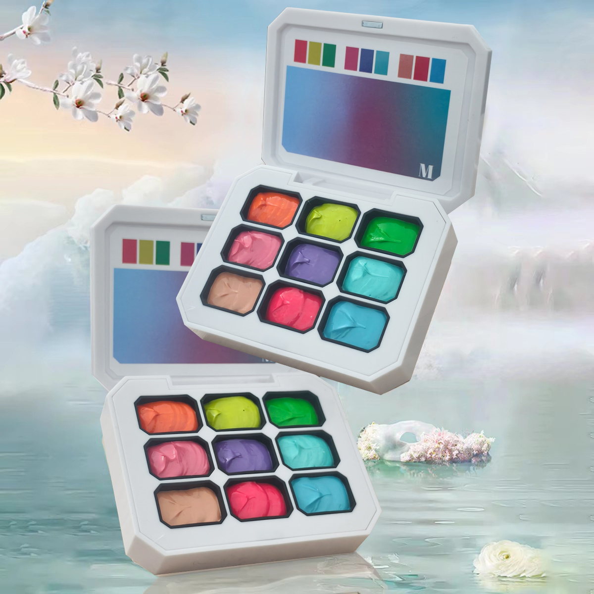 1pc 9-color Solid Nail Polish  - Nail Art Ideas 评论和价格