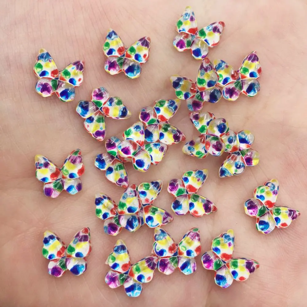 Resin Glitter Colorful 10mm Ka - Nail Art Overlay 评论和价格