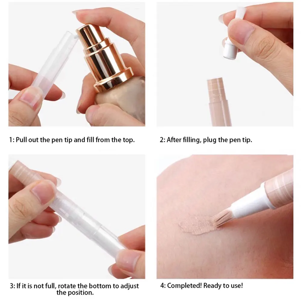 20/30/50pcs 3ML/5ML Empty Nail - Cuticle Oil Pen 评论和价格