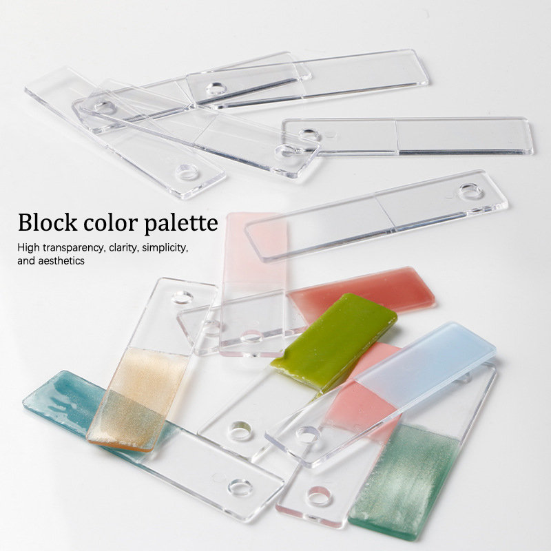 Rectangle Fake Nail Art Displa - Nail Art Navy 评论和价格