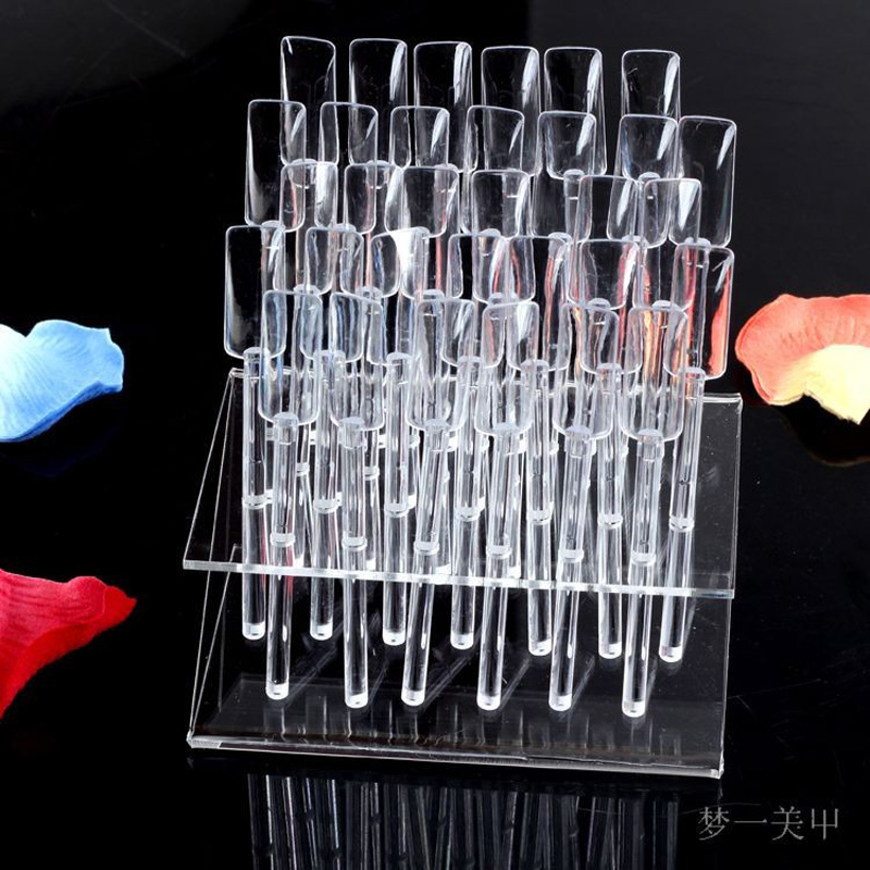 32 Tips Pop Sticks Acrylic Nai - Nail Art Navy 评论和价格