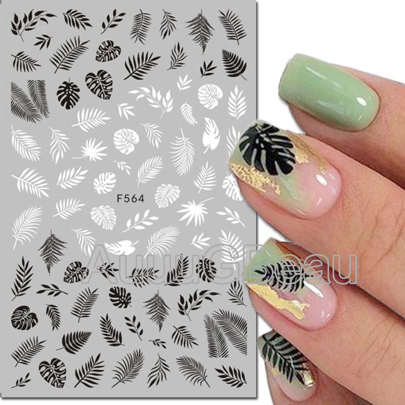 3d Nail Art Decals Geometric L - Nail Art Leopard 评论和价格