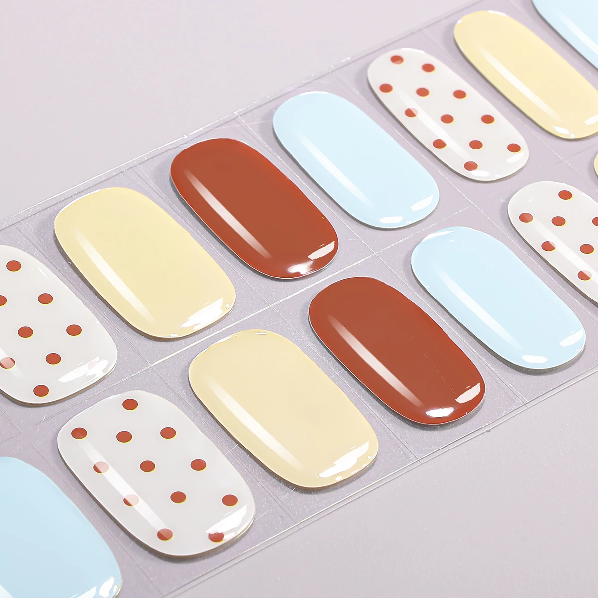 16Tips French Semi Cured Gel N - Nail Art Leopard 评论和价格