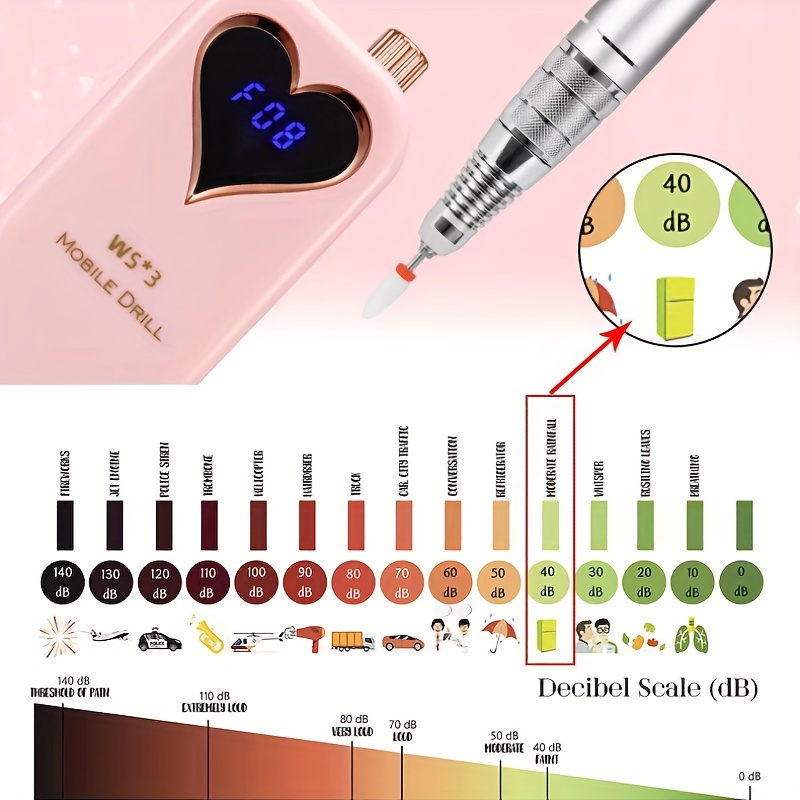 Portable Nail Drill Machine, C - Nail Drill Machine 评论和价格