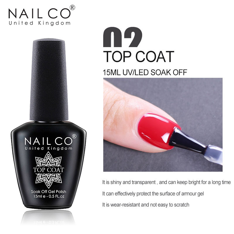 NAILCO No Wipe Top Coat Base C - Nail Art One Piece 评论和价格