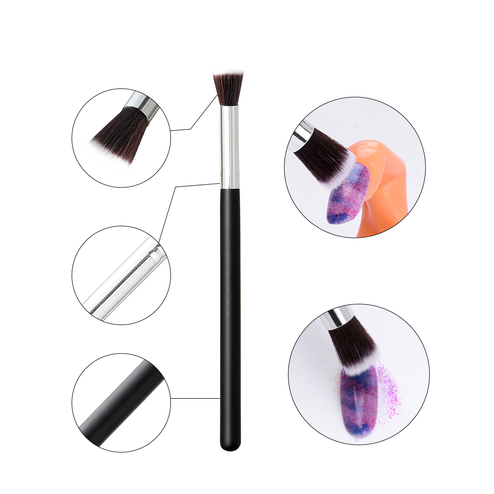 BNG Soft Nail Dip Powder Brush - Nail Art Overlay 评论和价格