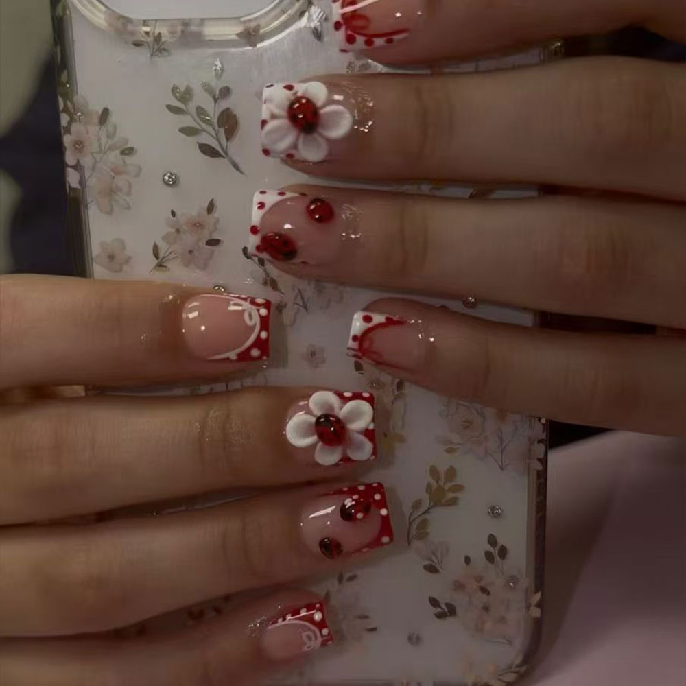 24 Pieces Per Set. Rectangular - Nail Art Ideas 评论和价格