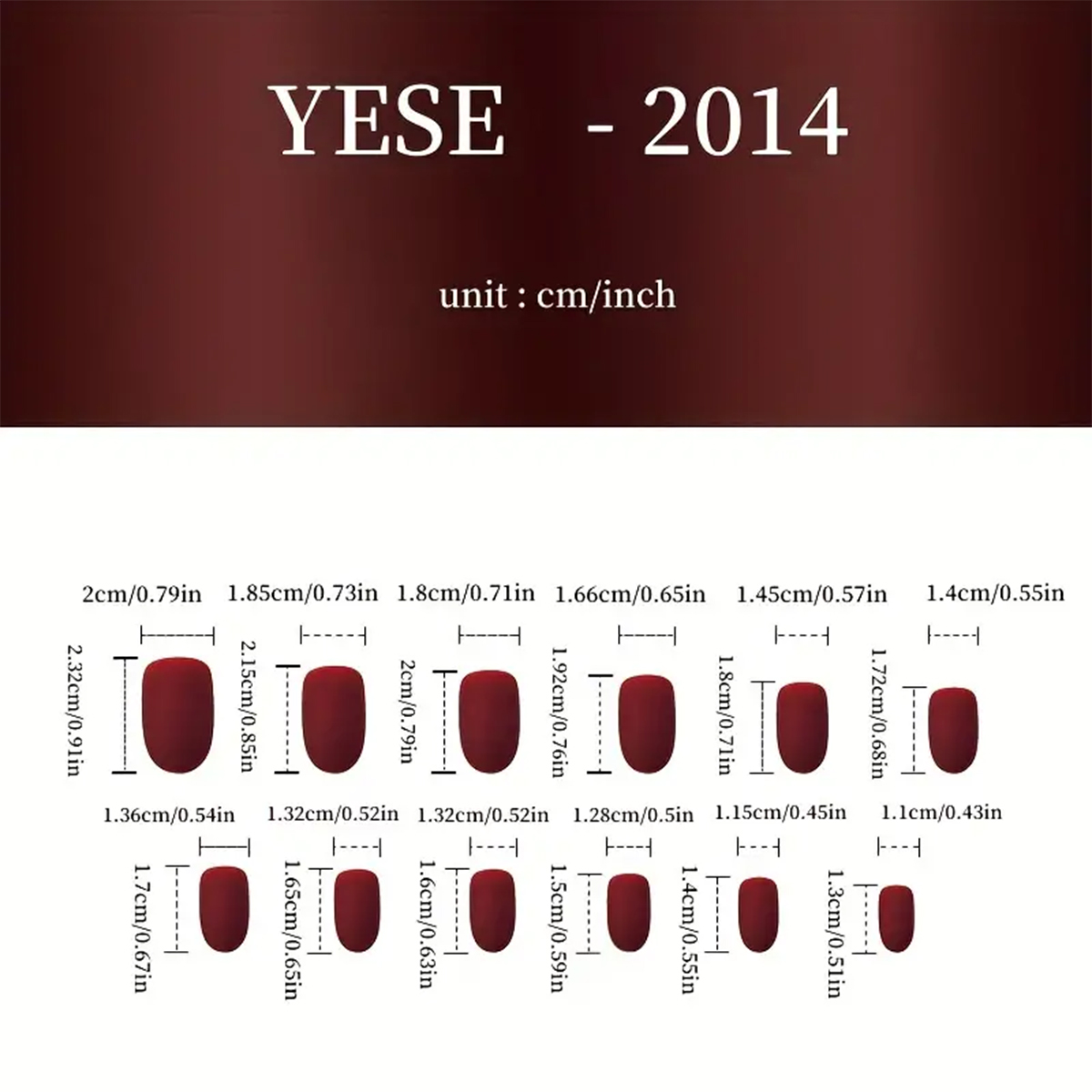 24 handmade short square nails - Nail Art Wedding 评论和价格