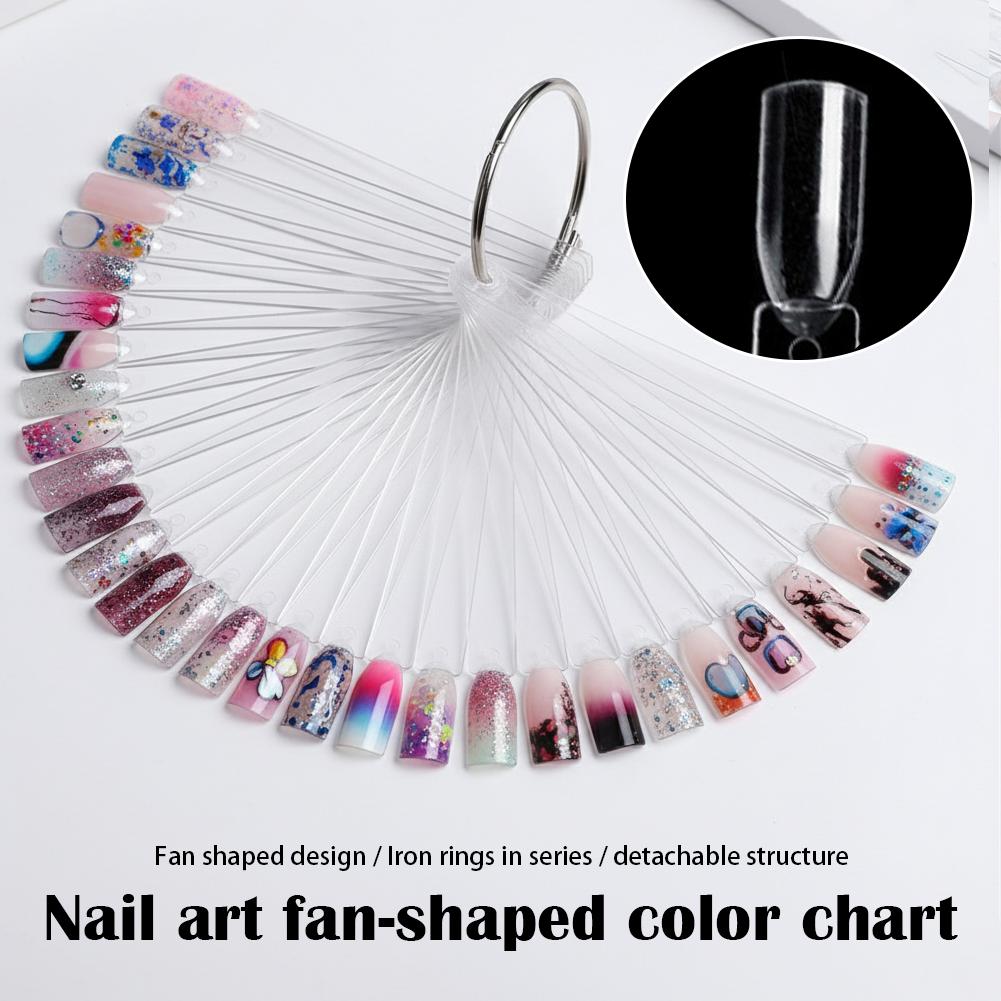 50 Tips Clear Nail Swatches Co - Nail Art Navy 评论和价格