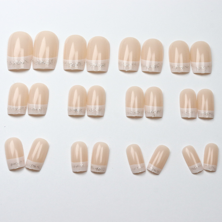 24pcs/set Medium Square fake n - Nail Art Overlay 评论和价格