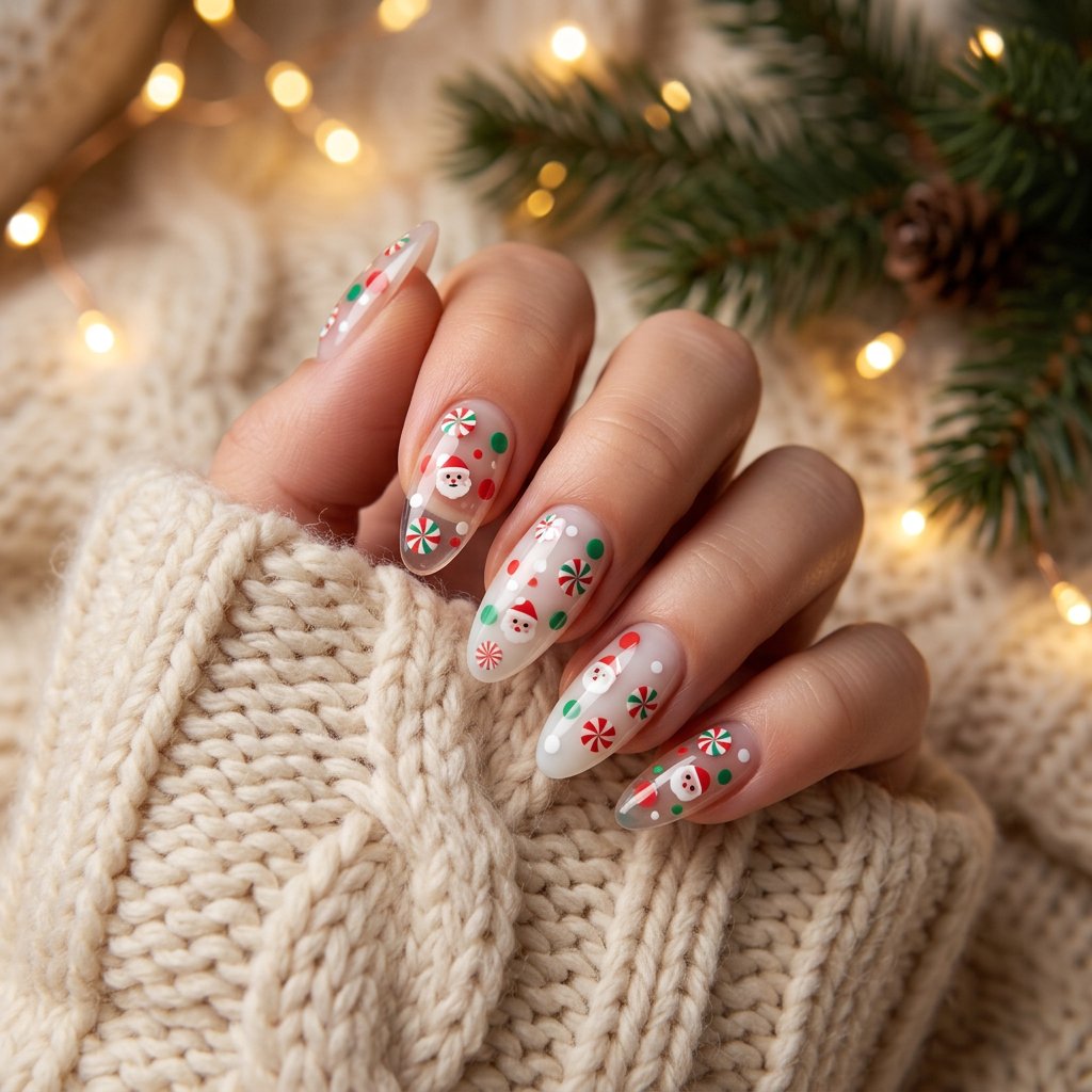 1500pcs Christmas Clay Sprinkl - Nail Art Wedding 评论和价格