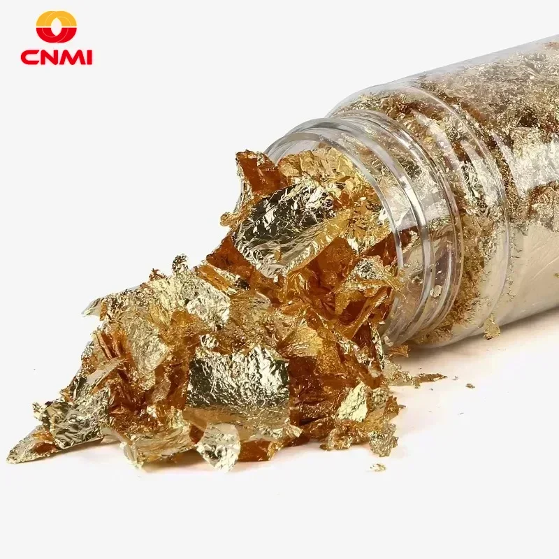 3g Gold Leaf Flakes Epoxy Resi - Nail Art Wedding 评论和价格