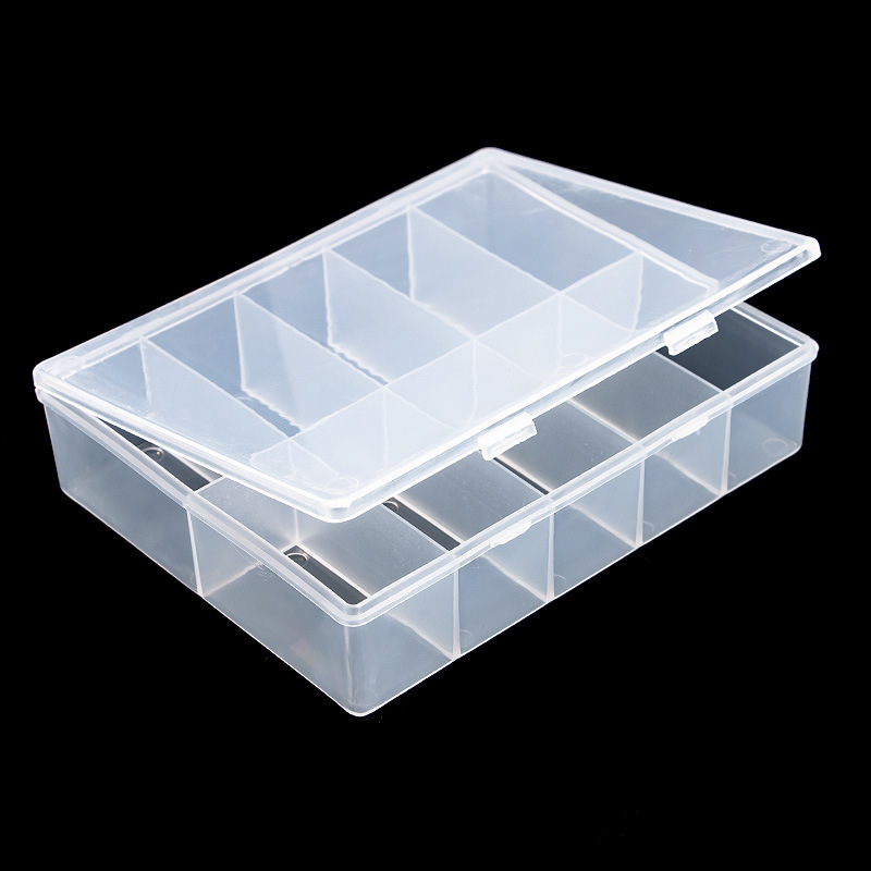 10 Grids Empty Clear Storage B - Nail Art Overlay 评论和价格
