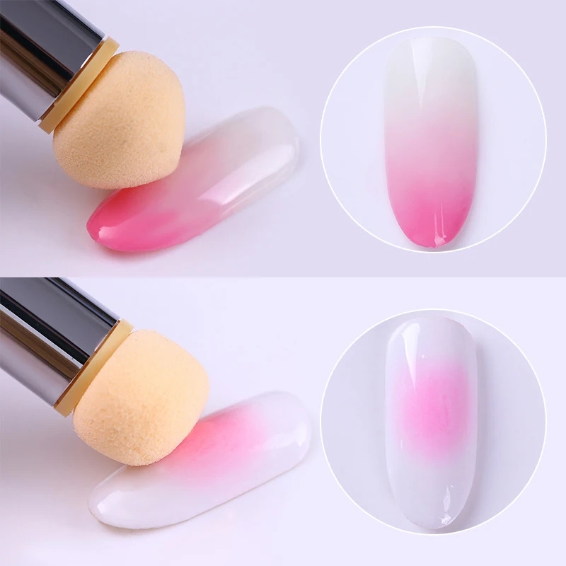 Round Sharp Head Sponge Heads  - Nail Art Overlay 评论和价格