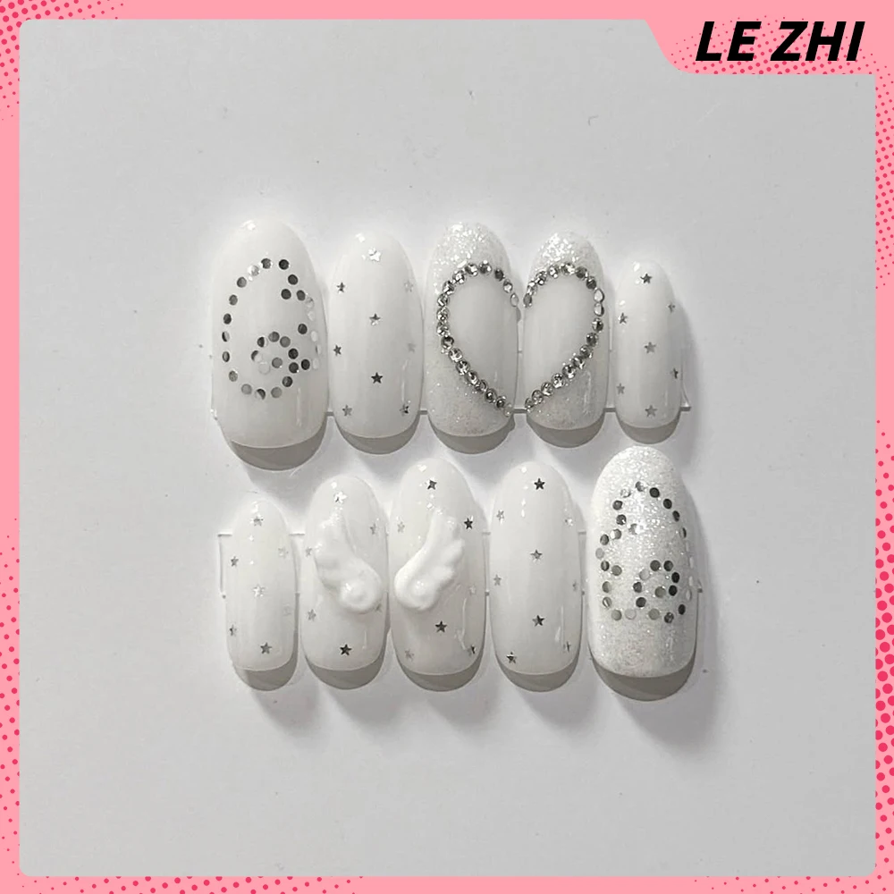Y2K Retro Wings Stars Glitter  - Nail Art Overlay 评论和价格