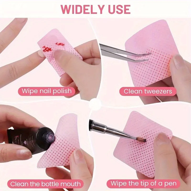 20/600pcs Lint-Free Nail Wipes - Nail Art Ideas 评论和价格
